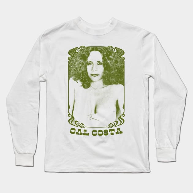 Gal Costa \/\/\/ Retro Original Fan Art Design Long Sleeve T-Shirt by DankFutura